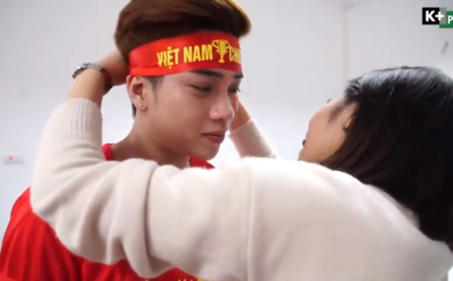 Không khí cổ vũ U23 Việt Nam tại BOTA trên sóng truyền hình K+