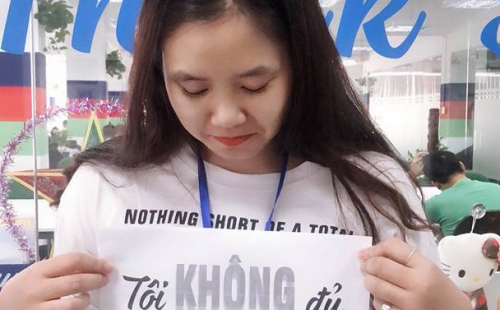 “Tôi không đủ chỉ tiêu”