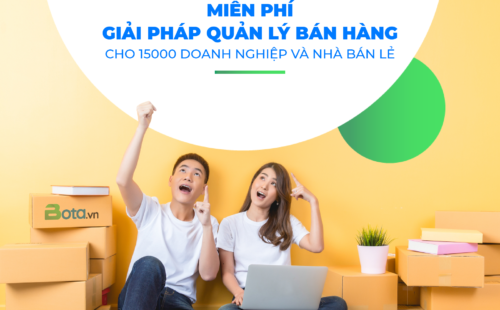 HỖ TRỢ MIỄN PHÍ GIẢI PHÁP QUẢN LÝ BÁN HÀNG CHO 15.000 DOANH NGHIỆP VÀ NHÀ BÁN LẺ